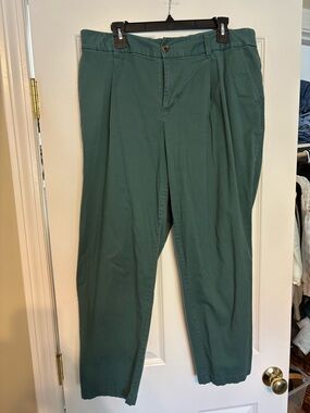 a new day Forest Green Women's Pleated Trousers